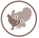 Poultry Feed Additive - Processing Yields - Icon