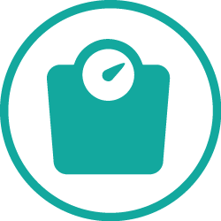 dairy cattle feed additive - body weight icon
